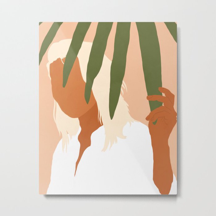 Musafir #illustration #painting Metal Print