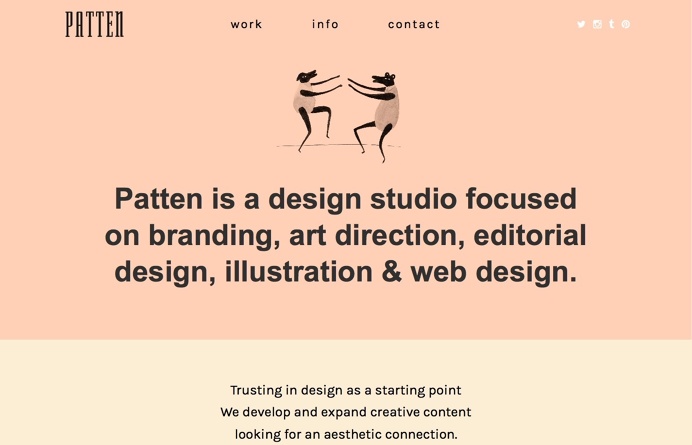 Patten, inspiration N°469 published on The Gallery in date October 29th, 2015. #website