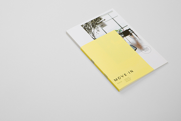 Move-in on Behance #brochure