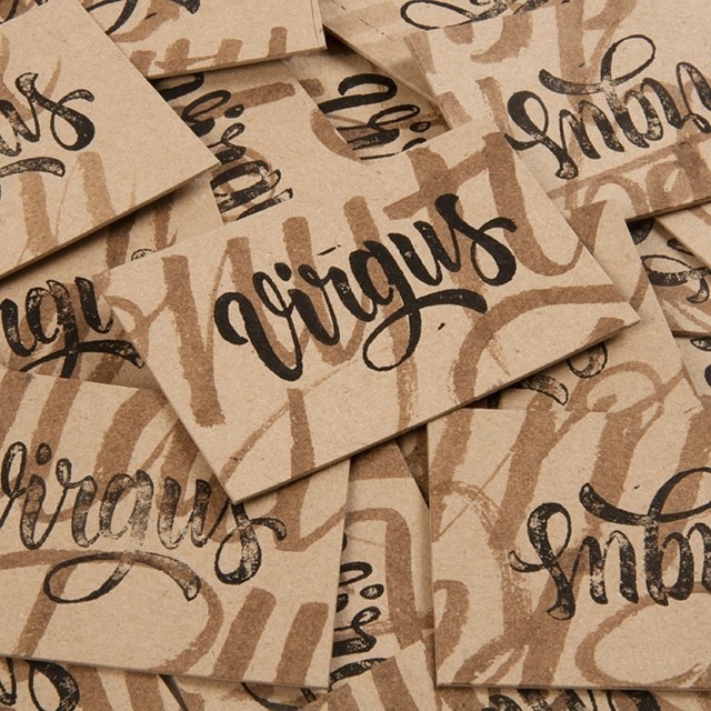 Virgulillas Studio Barcelona #calligraphy #lettering #branding #business #card #design #graphic #craft #brand #virgulillas #studio #virgus #barcelona #personal #typography