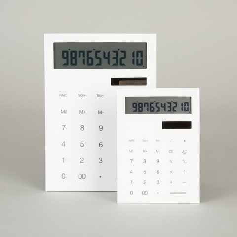 Slim Calculator | Goods | The Ghostly Store #product #design