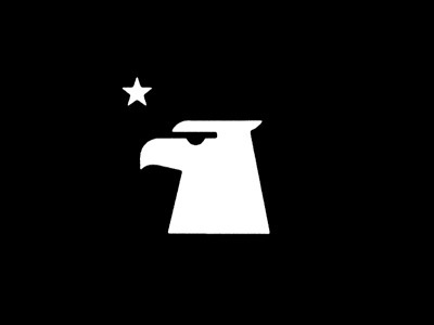 Dribbble - Dribbble 072 by Mark Weaver #logo #icon #eagle #mark weaver