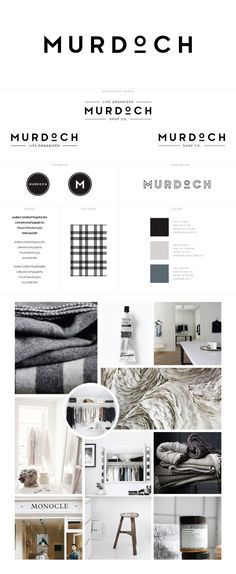 Murdoch Logos + Branding