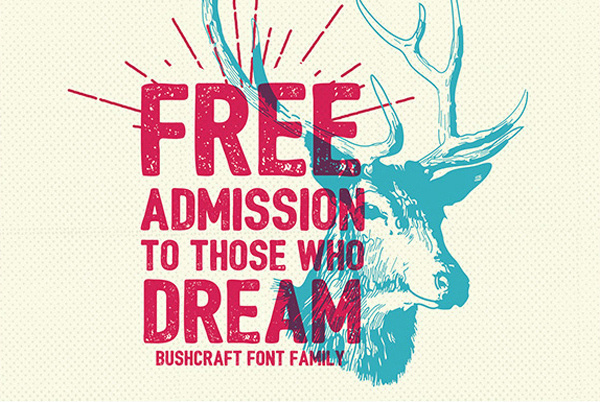 Bushcraft Free Font Family