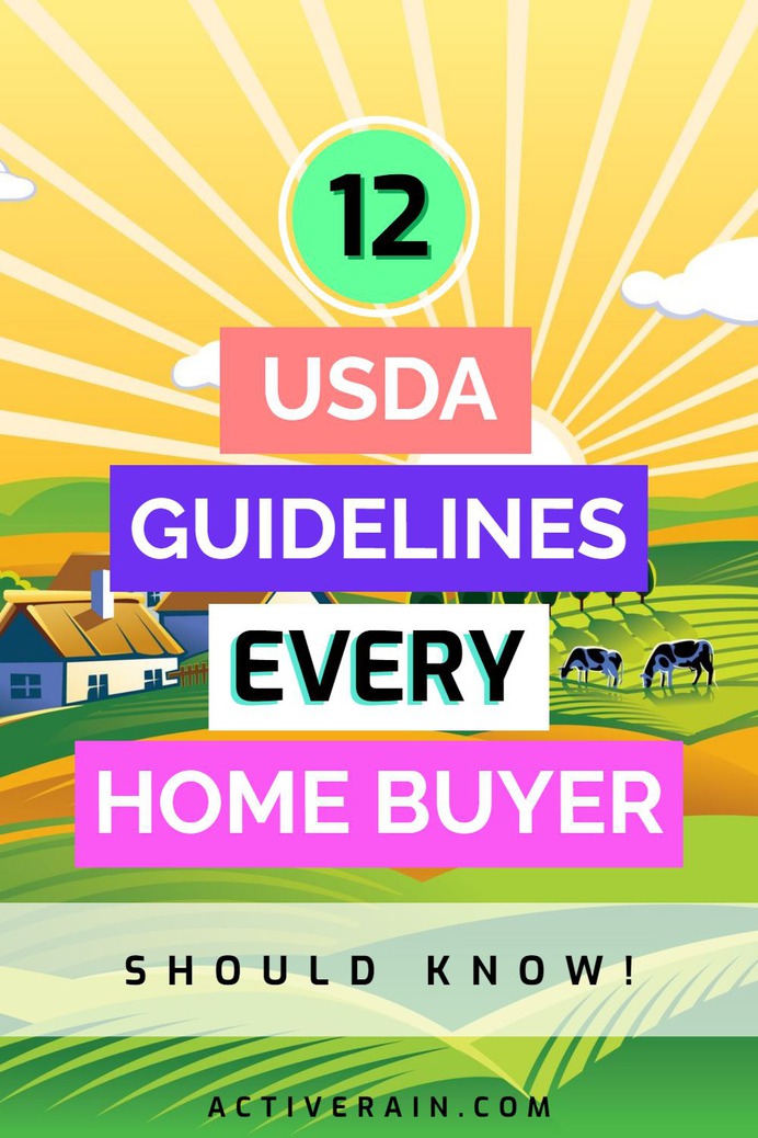 12 USDA Loan Guidelines