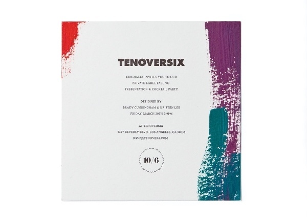 TenOverSix | RoAndCo Studio #typography #brand #paint #identity #art #fine