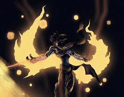 Legacy of Kain - Soul reaver Raziel Illustration