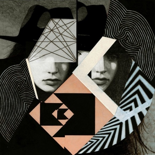 The Fox Is Black » Portrait Deconstruction: Anna Higgie #photography #design #collage #portrait