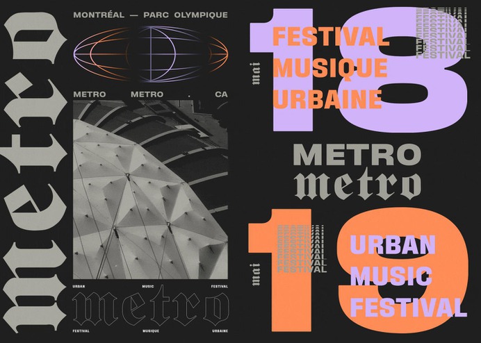 Festival Metro Metro on Behance