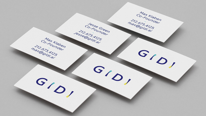 GIDI - World's first Gift Bot branding logo minimal interactive corporate design beauty beautiful new modern best nice by DIA mindsparkle Ma