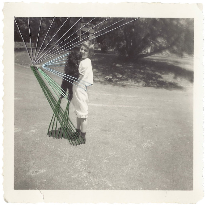 Threading - sallie harrison #thread #pattern #photo #vintage #sew #pic