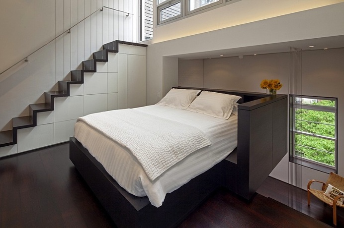 Manhattan MicroLoft – Radical Transformation of a Tiny Apartment