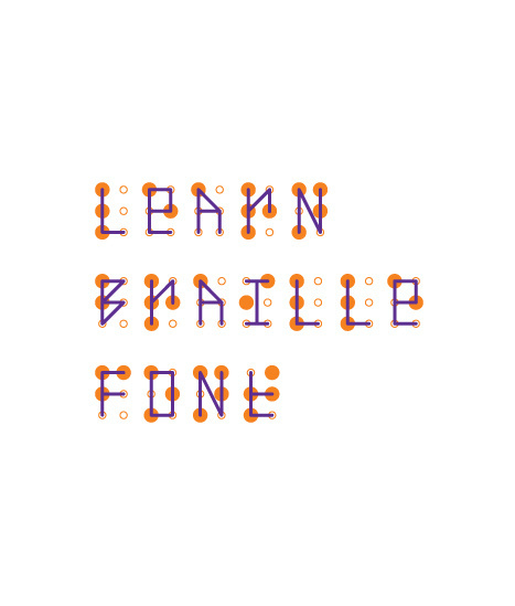 What If?roject: Learn Braille Font #fonts #learn #braille #weme