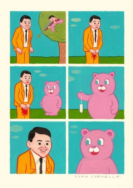Comic Art Of Joan CornellÃ #comic #funny #weird