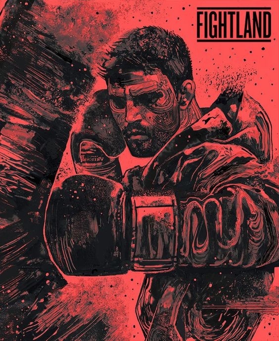 "Natural Born Killer" Carlos Condit artwork by Gian Galang