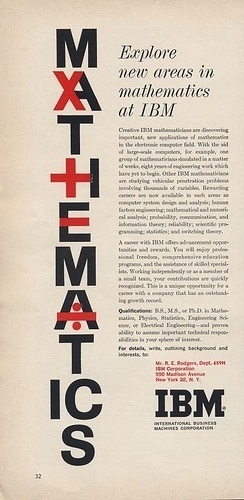All sizes | IBM Ad | Flickr - Photo Sharing! #tech #ads #design #graphic #science