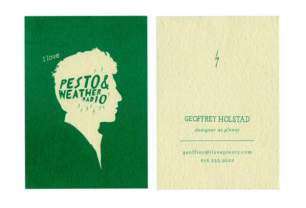 Plenty (2012) Geoffrey Holstad #card #sillo
