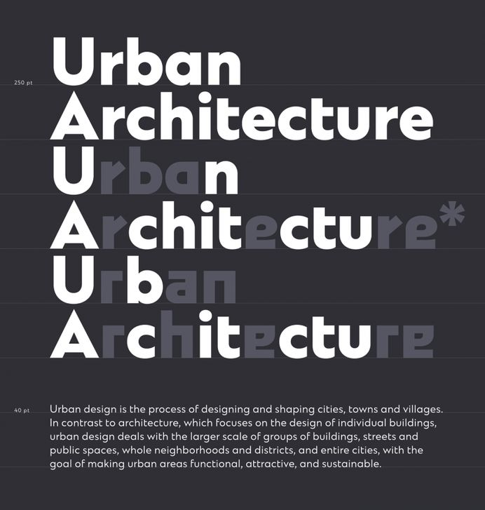 Ekster font family
