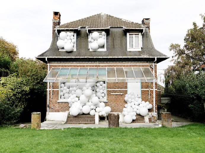 #balloon #house #photo #invasion