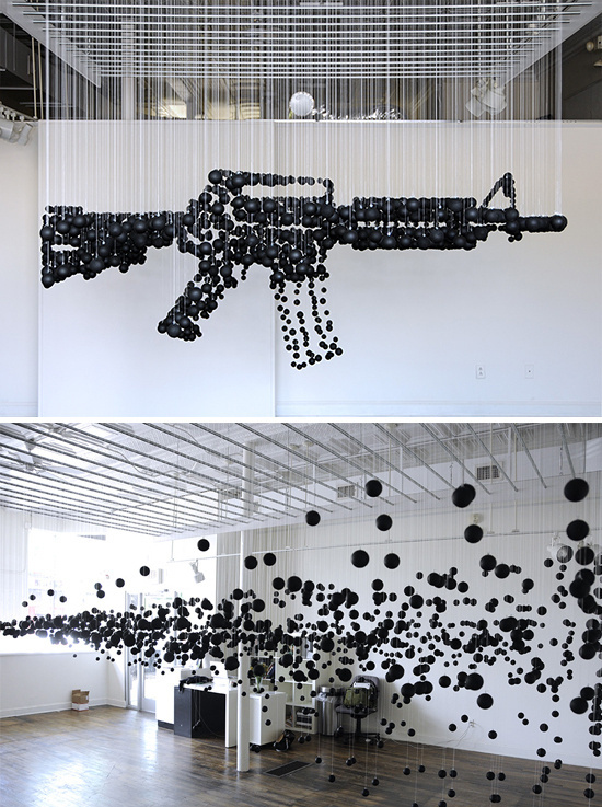 Who Killed Bambi? Bloody Good Art Contemporary Art Blog Part 3 #installation