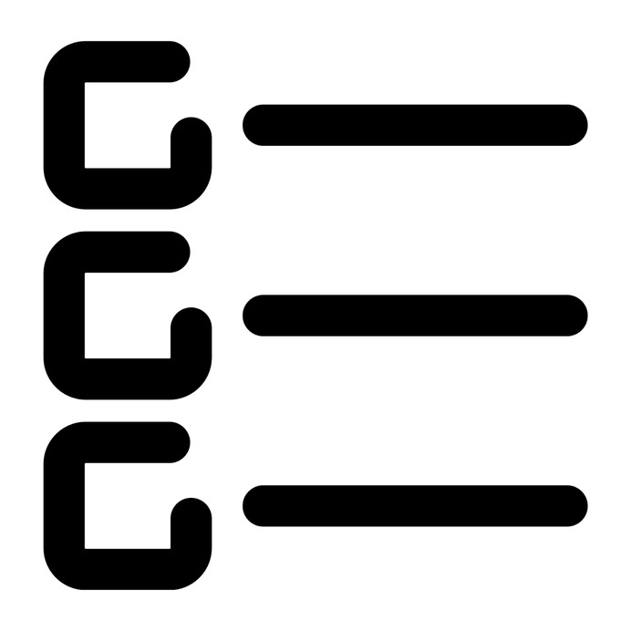 See more icon inspiration related to menu, list, order, layout, ui, interface and signs on Flaticon.