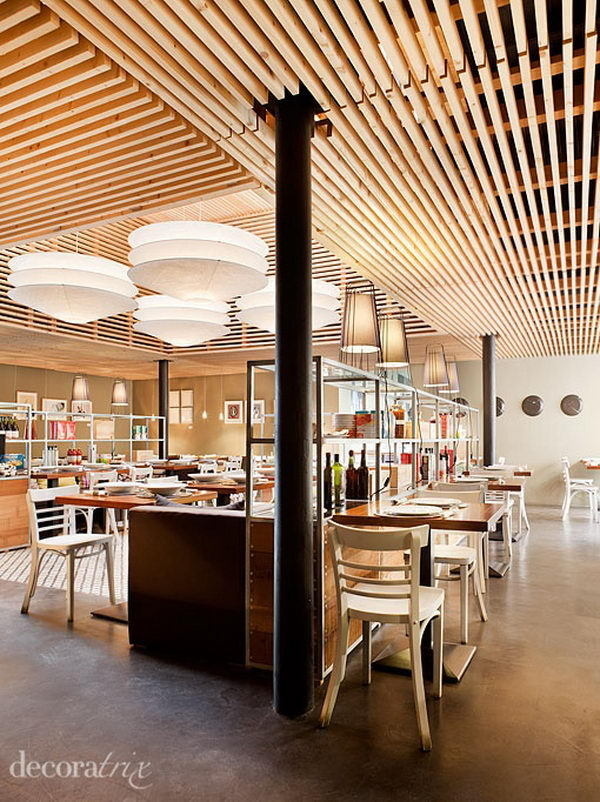 20+ Cool Basement Ceiling Ideas #basement #interior #architecture #ceiling