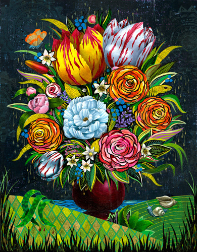 bouquet #illustration