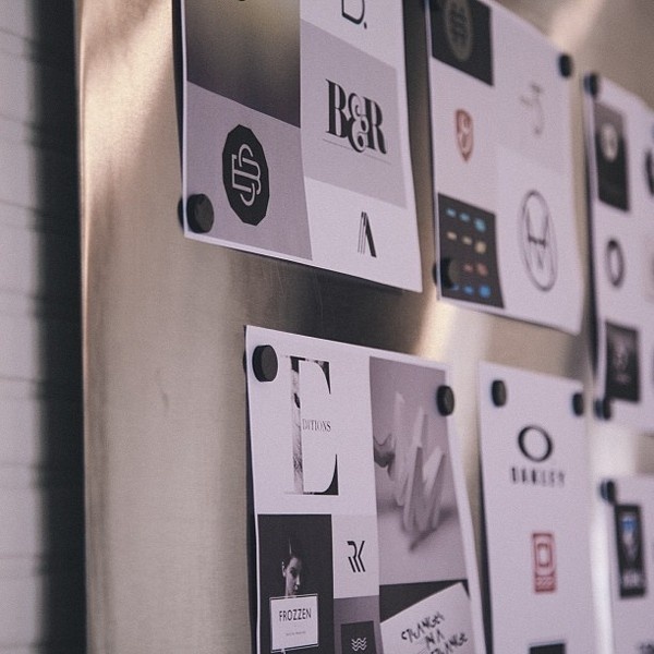 Mood Board | http://bravepeople.co #moodboard #print #office #people #photography #identity #concept #logo #brave #typography