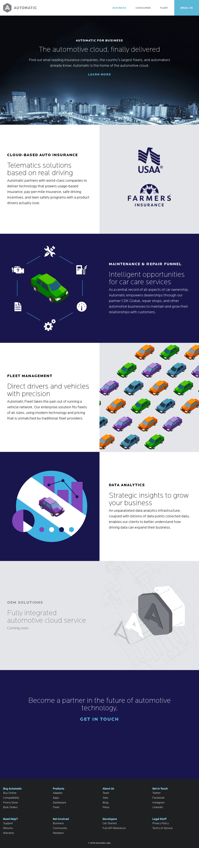 Automatic for Business | Data-driven solutions for automotive needs.