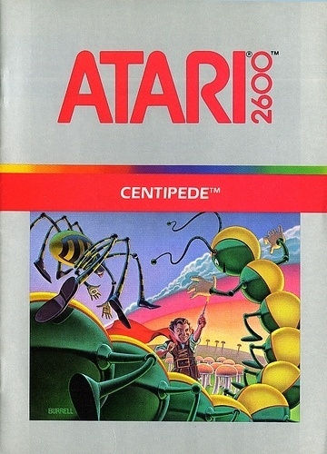 Atari - Centipede | Flickr - Photo Sharing! #games #video #illustration #manual #booklet