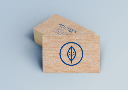 Naturgea Happy Foodby Silvia Fernandéz Palomar #logo #leaf