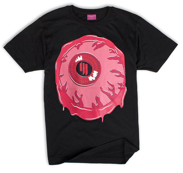 Skrillex Eyeball T-shirt #fashion #t-shirt #graphic #design