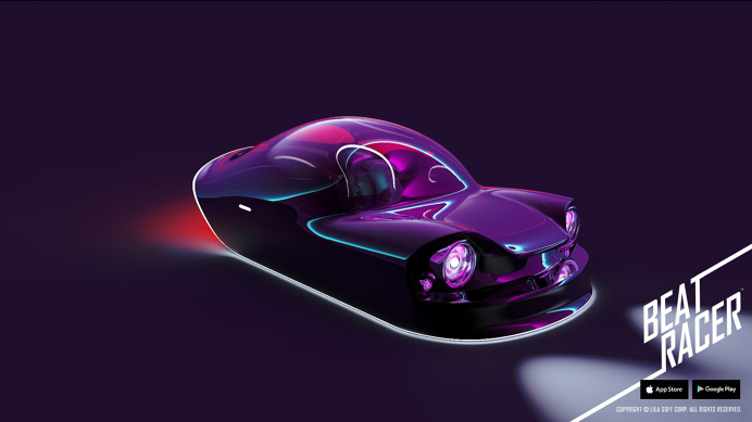 #beatracer #jmchoe #lilasoft #3d #car #neon