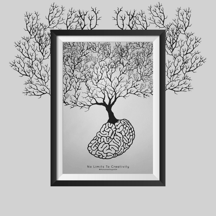 Creative has no limit #illustration
