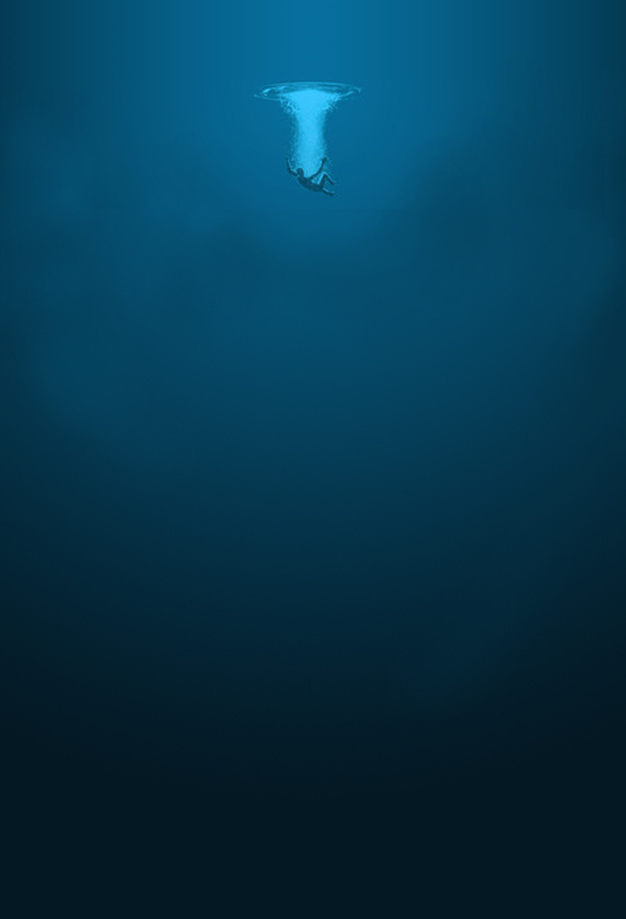 ... #ocean #water #falling #deep #photography #man #splash #blue