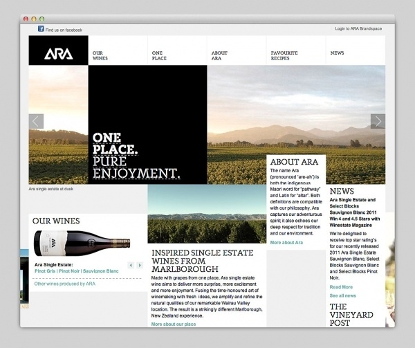 Websites We Love #interactive #wine #webdesign #layout #web