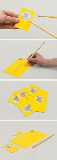 Bang Your Own Drum #card #business
