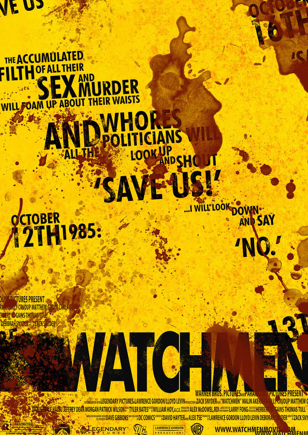 Watchmen #design #watchmen #poster