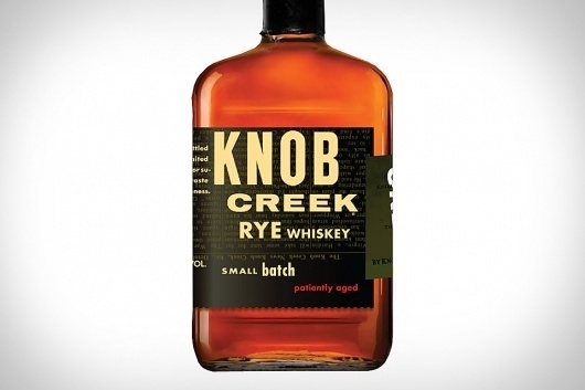 Knob Creek Rye Whiskey | Uncrate #design