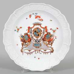 Great coat of arms plate from the