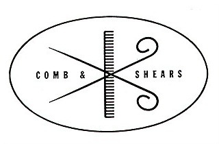 A Swiss Serif #alvin #scissors #comb #lustig #logo