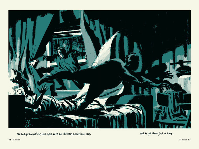 "Richard Stark's Parker, Vol. 1: The Hunter" by Darwyn Cooke #parker #comics #khoi #cooke