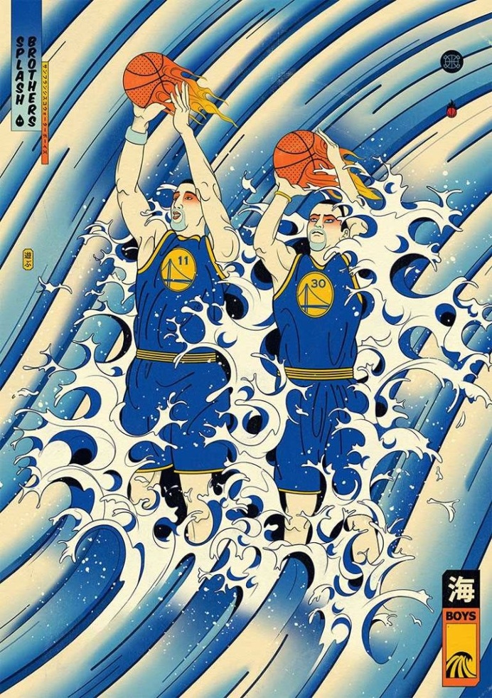 Edo Ball: Illustrations Based on Japanese Mythology and Culture by Andrew Archer