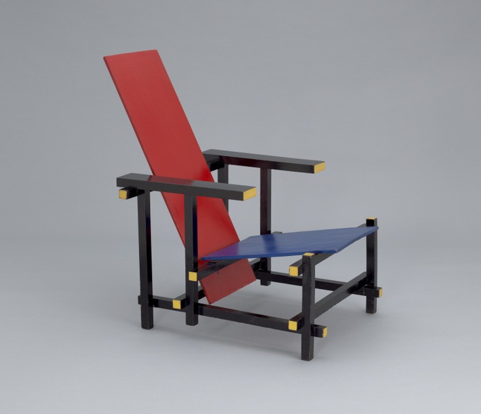 Gerrit Rietveld: Red Blue Chair