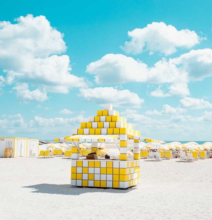 Cabana: Minimalist and Bold Landscapes of Miami Beach by David Behar