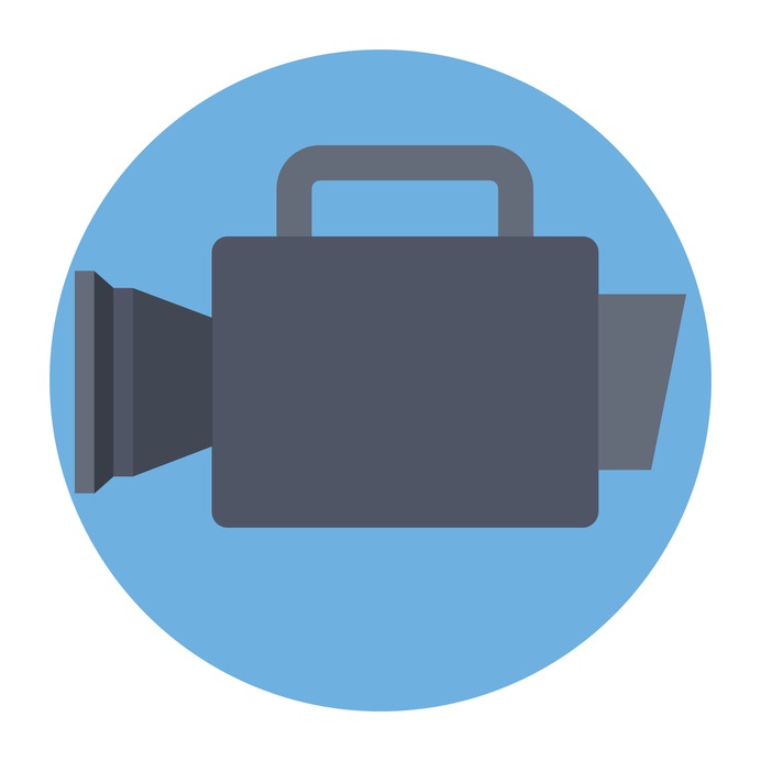 See more icon inspiration related to camera, film, cinema, video camera, movie, video cameras, electronics and technology on Flaticon.