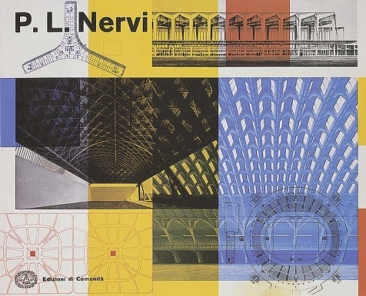 Max Huber, P. L. Nervi, 1956 #max #huber #design #graphic #1956 #poster