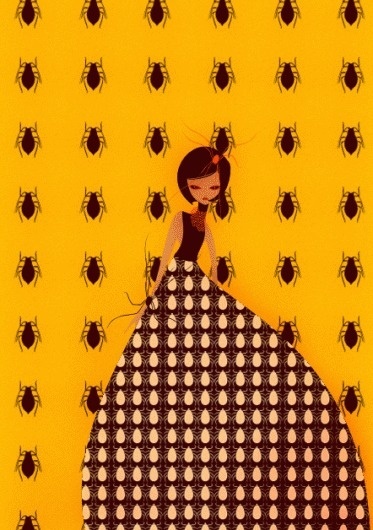 insekta 2.5 : Cristian Grossi illustrator and creative designer #design #texture #illustration #vintage #fashion #insekt