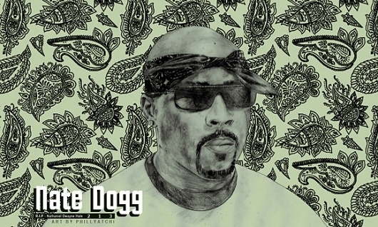 NateDogg_Wallpaper_by_Phillyatchi_preview.jpg (JPEG Image, 580x348 pixels) #dogg #rip #artwork #illustration #nate #213