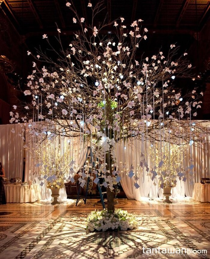 tree decoration Ideas for wedding